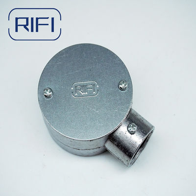 3/4" Aluminum Die Cast EMT Round Box Set Screw Type EMT Junction Box