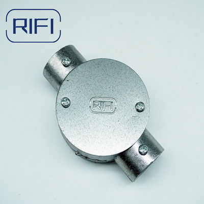 3/4" Aluminum Die Cast EMT Round Box Set Screw Type EMT Junction Box