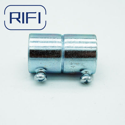 UL Standard EMT Conduit Fittings Set Screw Steel Coupling For Electrical Projects