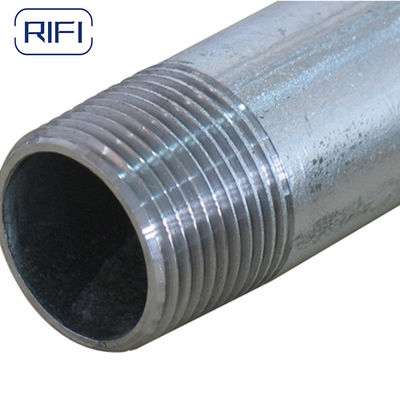 UL Certified Zinc Plated Silver Threaded IMC Conduit Pipe For Electrical Conduit Systems