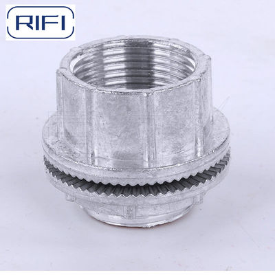 Red Yellow Blue UL Zinc Die Cast Grounding Hub For Imc Conduit / Imc Pipe Systems By RIFI