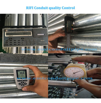 20mm To 50mm BS Standard Gi Conduit Heavy Gauge Weld Tube Class 4