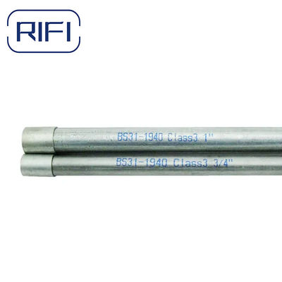 BS4568 Standard GI Conduit Pipe Compatible With Various Fittings And Accessories