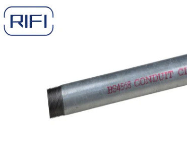 BS4568/BSEN61386 Hot Dip Galvanized Class 3/4 Gi Electrical Rigid Conduit