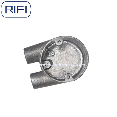 Twin Through Way Box H Way Box RIFI High Quality Malleable Iron Box