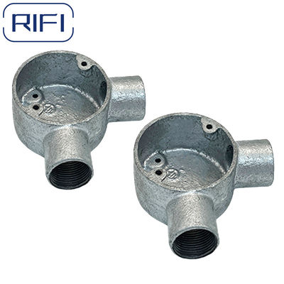 Hot Dipped Galvanized Malleable Iron BS4568,BS31 Conduit Junction Angle Box 20mm,25mm