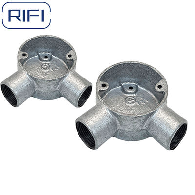 Hot Dipped Galvanized Malleable Iron BS4568,BS31 Conduit Junction Angle Box 20mm,25mm