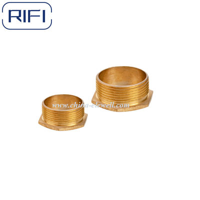 RIFI Male Long Brass Bush GI Conduit Fittings In 20mm 25mm And 32mm