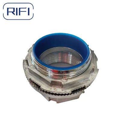 Water Proof Silver IMC Electrical Tubing For Conduit  Zinc Threaded Hub