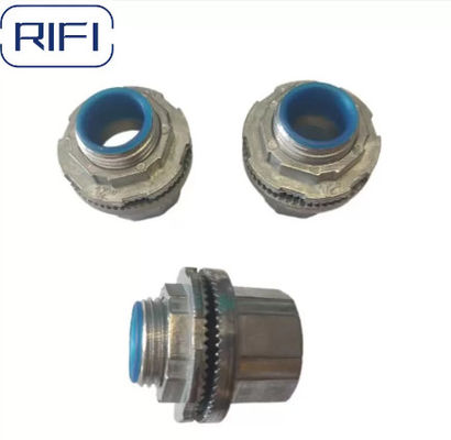 Water Proof Silver IMC Electrical Tubing For Conduit  Zinc Threaded Hub