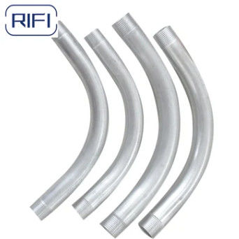 IMC Conduit Fittings 45° Galvanized Rigid Steel Conduit (GRC) Elbow NPT Threaded