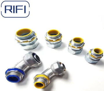 Flexible Conduit Fitting Liquid Tight Straight/90 Degree Connector UL 1/2"-4"
