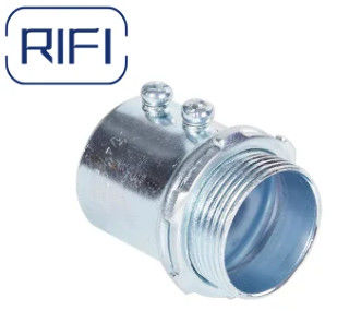 1/2"-4" Set Screw Connector For Emt Conduit Aluminum / Zinc / Steel Material