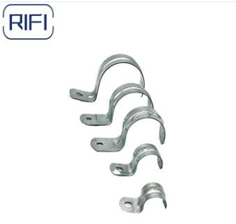 1/2"-4" Steel With Zinc Coating Material IMC / Rigid Steel Conduit Strap One Hole