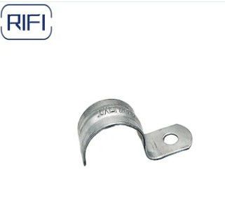 1/2"-4" Steel With Zinc Coating Material IMC / Rigid Steel Conduit Strap One Hole
