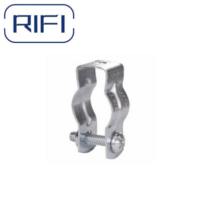 IEC Strut Pipe Clamp Abrazadera Caddy Metal Tube Clip Electrical Conduit Hangers 1/2"-4"