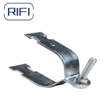 Iec61386 20mm 50mm Ruc Type Steel With Zinc Material T Strut Clamp For Hold Strut Channels