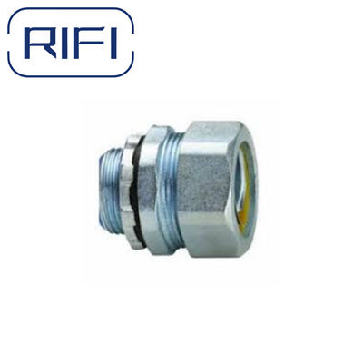 Liquid Tight Flexible Conduit Connector For Box Bonding Model No LTC038-LTC400 UL 514B Standard