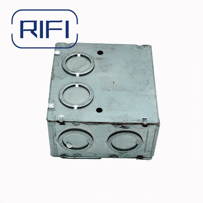 Masonry Box 1 Device Non-Gangable 3-1/2" Deep 1/2" & 3/4" End Knockouts