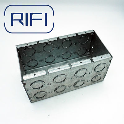UL Standard Masonry Electrical Box  4 Device Non-gangable Installation For Versatile Applications