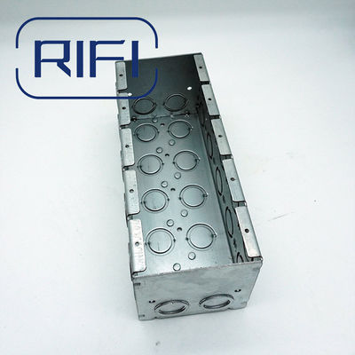 UL Standard Masonry Electrical Box  4 Device Non-gangable Installation For Versatile Applications