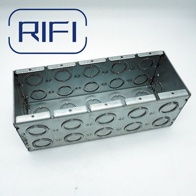 UL Standard Masonry Electrical Box  4 Device Non-gangable Installation For Versatile Applications