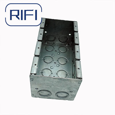 UL Standard Masonry Electrical Box  4 Device Non-gangable Installation For Versatile Applications
