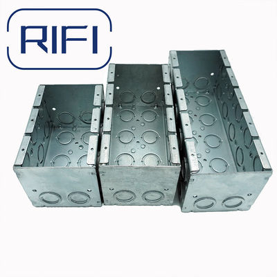 UL Standard Masonry Electrical Box  4 Device Non-gangable Installation For Versatile Applications