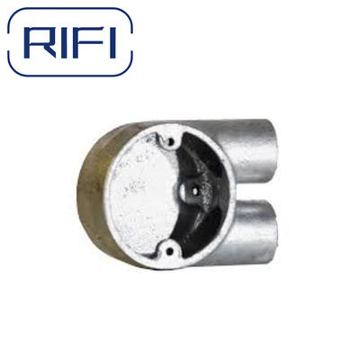 BS EN61386 Branch U Way 25mm Junction Box Malleable Iron Pvc Conduit Box