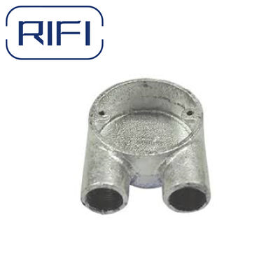 BS EN61386 Branch U Way 25mm Junction Box Malleable Iron Pvc Conduit Box