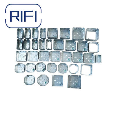 4x4 Inch Octagonal Electrical Conduit Boxes Depth 1 1/2" Knockout Size 1/2 Inch