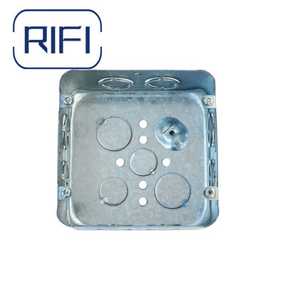 Indoor Electrical Box  Metal Handy Boxes 2 1/8" Depth For Versatile