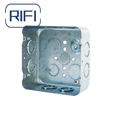 Indoor Electrical Box  Metal Handy Boxes 2 1/8" Depth For Versatile