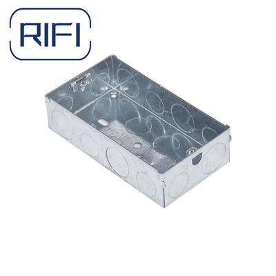 3"*6" Galvanized Steel GI Switch Box IP 65 Electrical Junction Boxes