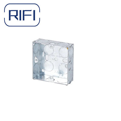 3x3 3x6 35mm Deep GI Electric Switch Box Galvanized GI Switch Metal Junction Box