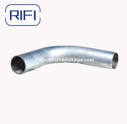 20mm 25mm Solid Elbow GI Conduit Fittings Electrical Conduit System  With Galvanized Steel