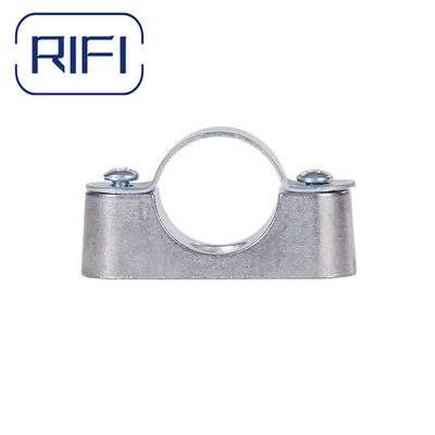 Size 32mm GI Flexible Conduit Fittings Customize Conduit Distance Saddles