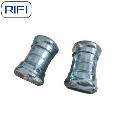 Electrical Metallic Tubing EMT Steel Compression Type Couplings Electro-galvanized