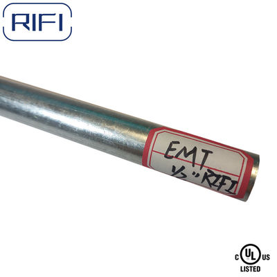 RIFI UL Listed Hot Dipped Galvanized EMT 1/2inch to 4inch EMT Conduit pipe