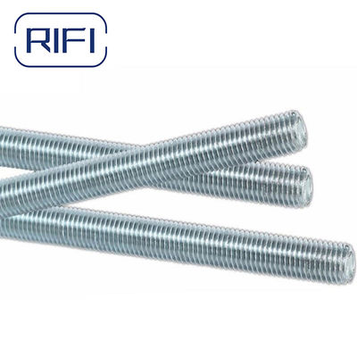 DIN975 DIN976 Carbon Steel Thread Bars M10 Full Threaded Rod Electro Galvanized