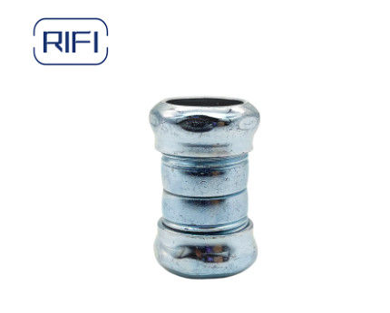 1/2" To 4"  UL Listed Electro-Plate Steel Compression Coupling For EMT Conduit