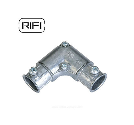 1/2" TO 1" Zinc Die Cast EMT To EMT Capped Corner Coupling for emt conduit