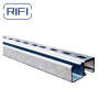 Profile Steel Power Strut Channel Type Unistrut C Shape Hot Dip Galvanized Steel Sloted Channel