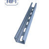 Profile Steel Power Strut Channel Type Unistrut C Shape Hot Dip Galvanized Steel Sloted Channel