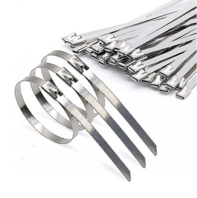 RIFI 304 Stainless Steel 4.6*300mm Strong Grip Cable Ties Zip Ties