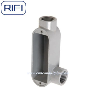 3/4 Inch C Type Aluminum Die Cast Threaded Conduit Body With Cover And PVC Gasket