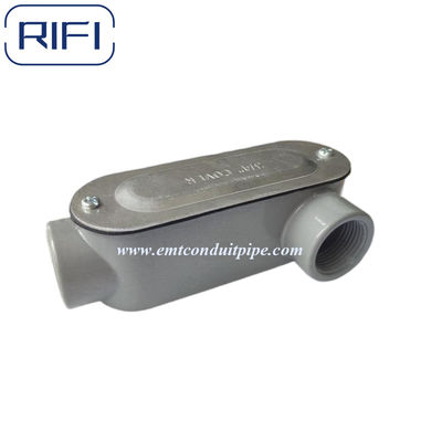3/4 Inch C Type Aluminum Die Cast Threaded Conduit Body With Cover And PVC Gasket