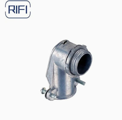 3/4 Inch Zinc Die Cast Flex Conduit To Box Straight Squeeze Connector Zinc Connector
