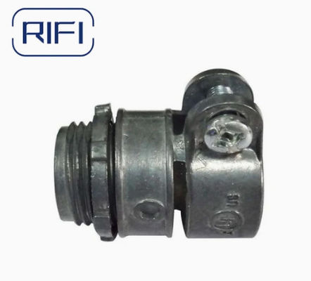 3/4 Inch Galvanized Zinc Die Cast Flexible Electrical Tubing Fittings Combination Couplings
