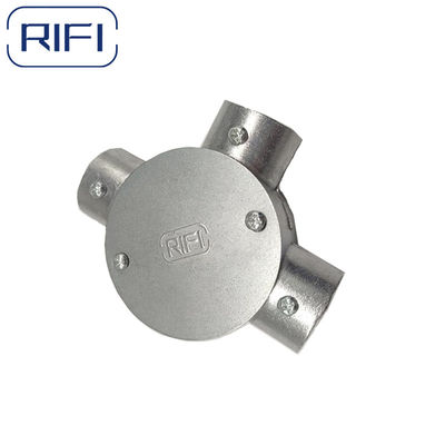 RIFI Aluminum Die Cast EMT Circular Junction Box 1way 2way 3way Angle Way 4way